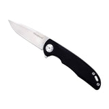 JohnnyJamie Brand Persici 1010B Black G10 Handle D2 Steel Blade Ball Bearing Folding Knife